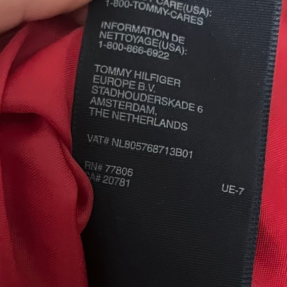 Tommy Hilfiger Black Down Feather Puffer Coat - Picture 11 of 12